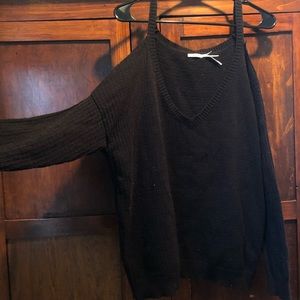 Off the shoulder sweater